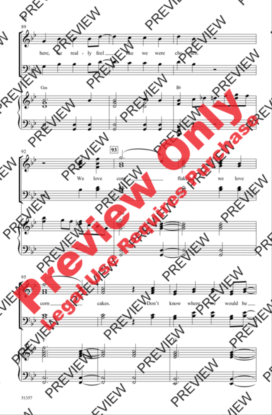 Corn Corn 4-Part scores gallery preview page 12
