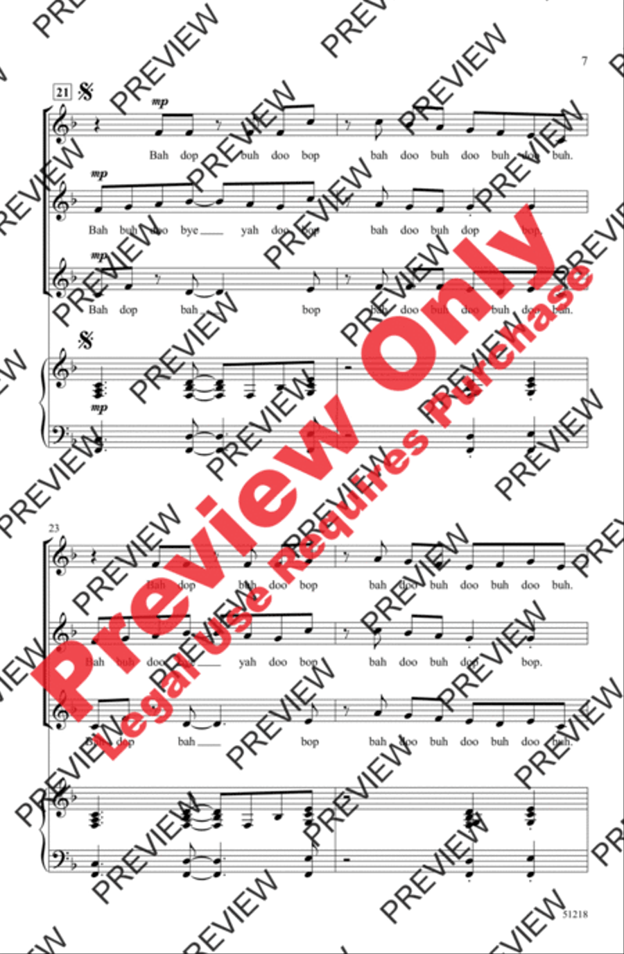 Vox Vibe Women's Choir scores gallery preview page 7