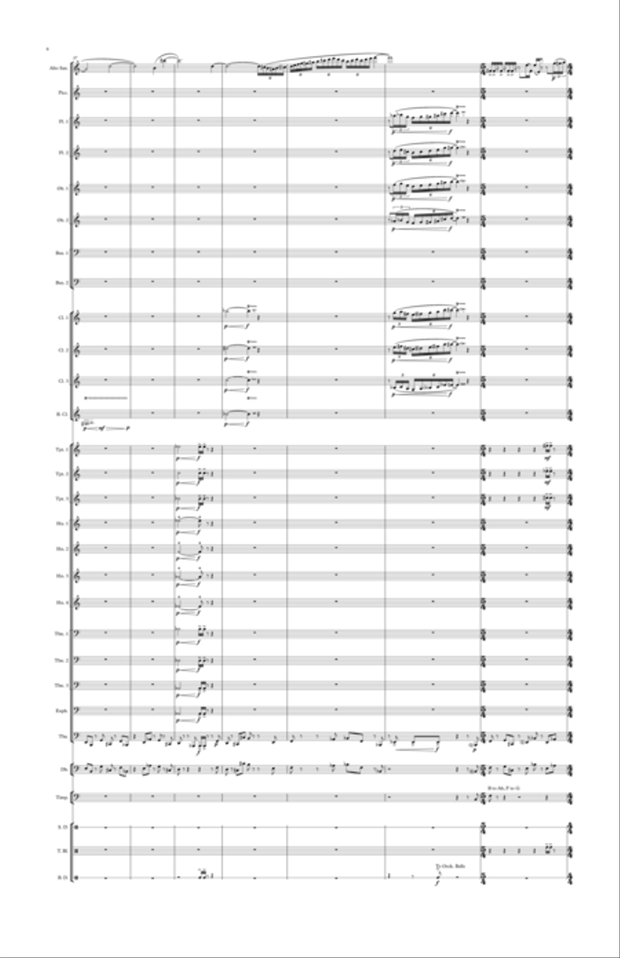 Fireworks Concert Band scores gallery preview page 6