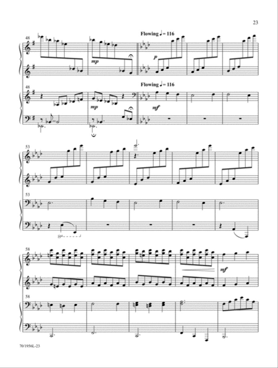 Praises and Prayers Praises and Prayers Piano Duet scores gallery preview page 17