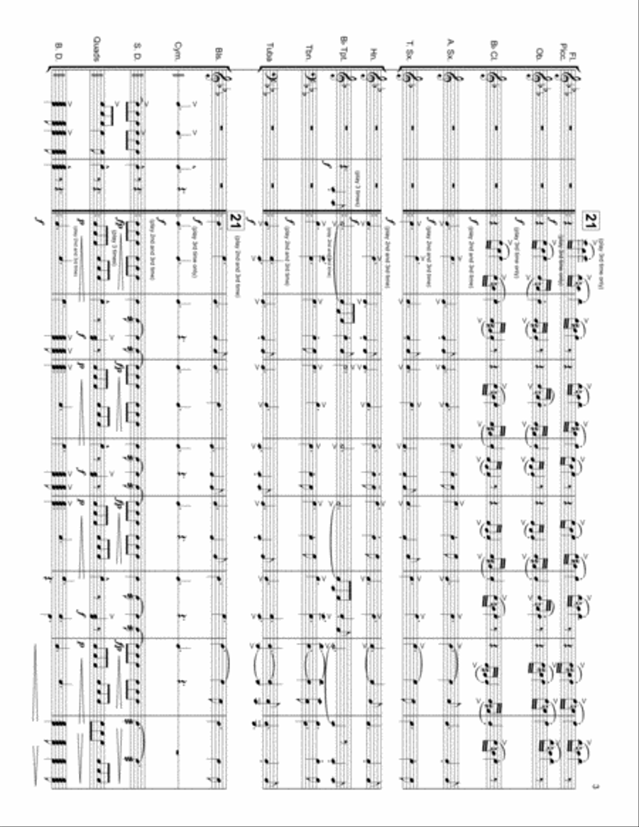 Sousa on Parade Concert Band scores gallery preview page 6
