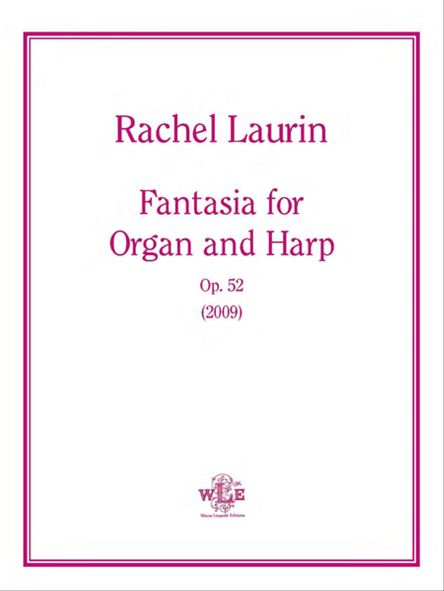 Fantasia for Organ and Harp, Op. 52