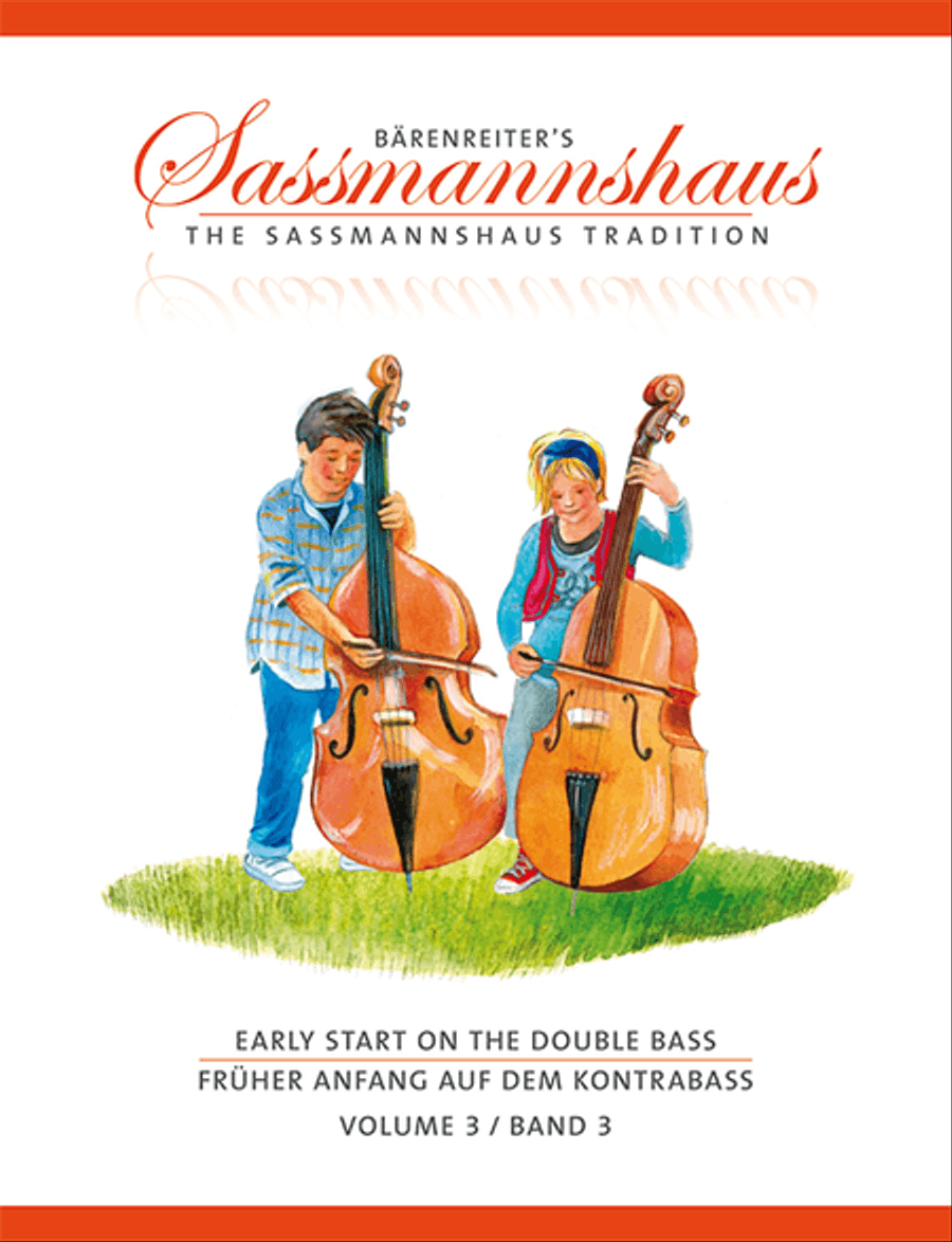 Early Start on the Double Bass, Volume 3 String Methods scores gallery preview page 1