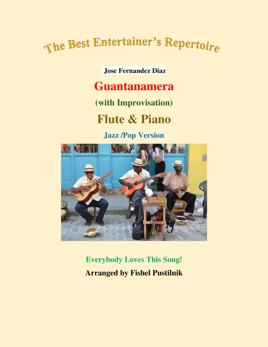 Guantanamera Flute Solo scores gallery preview page 1