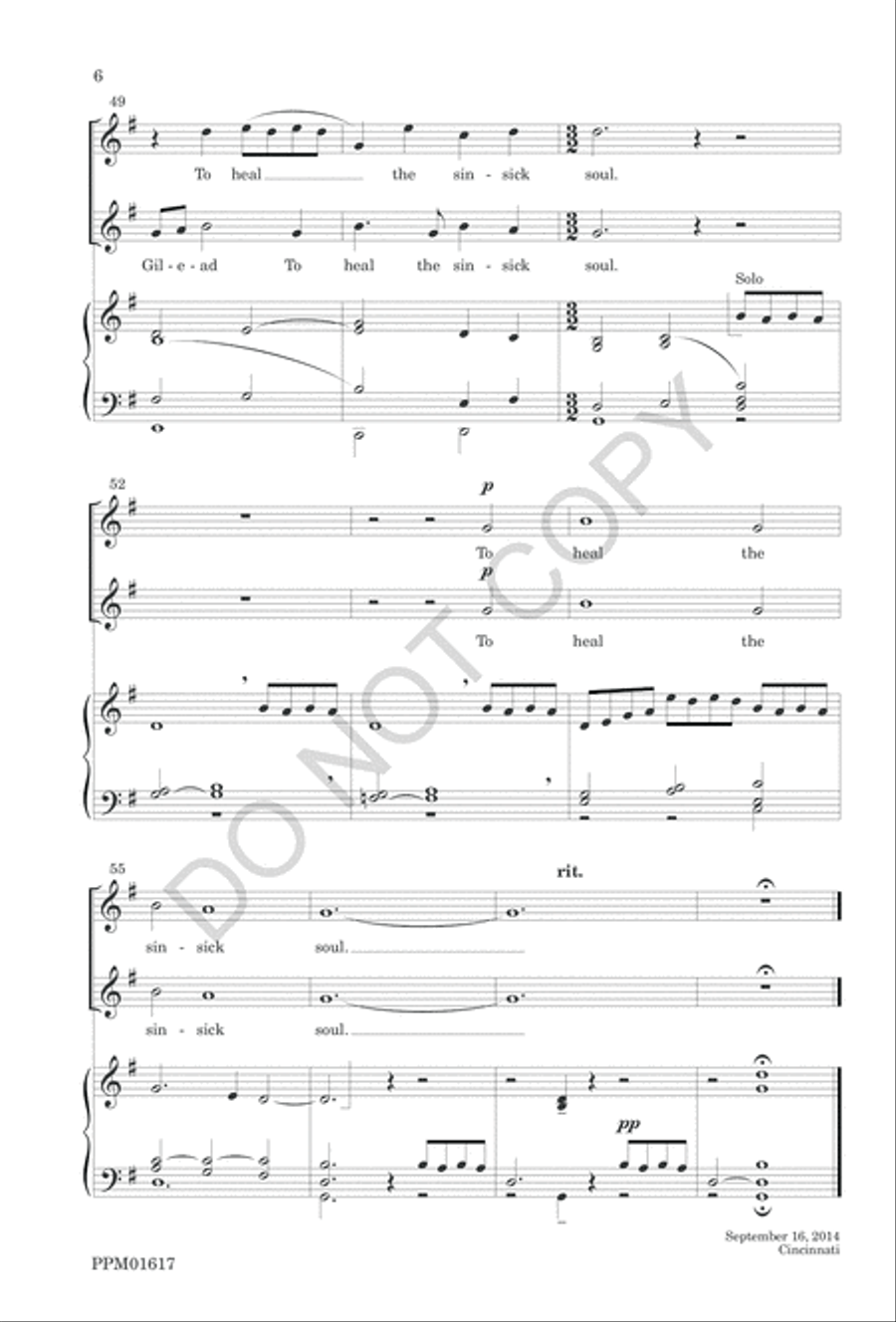 There is a Balm 2-Part scores gallery preview page 9