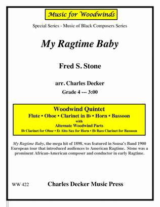 My Ragtime Baby for Woodwind Quintet