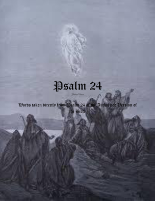 Book cover for Psalm 24