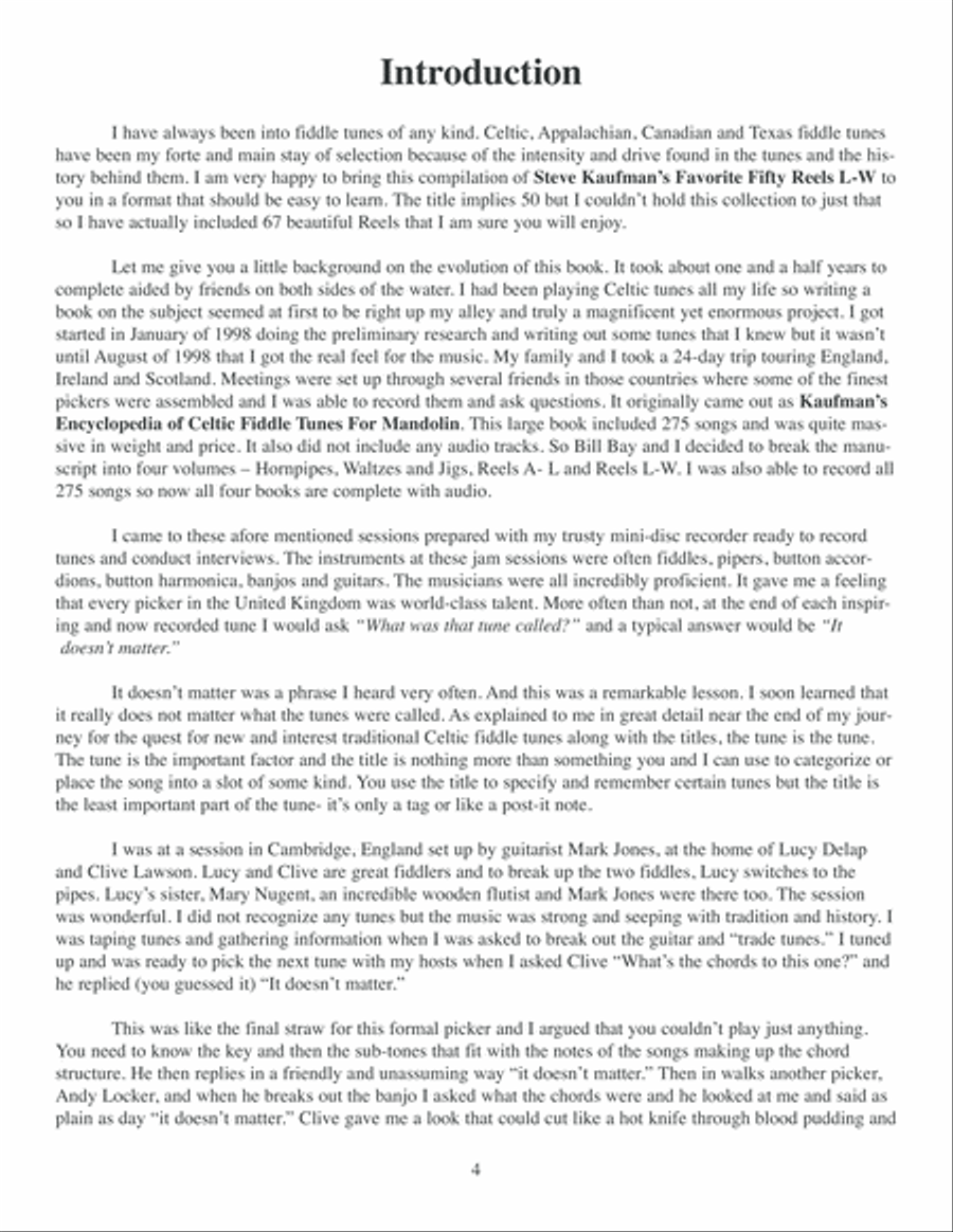 Steve Kaufman's Favorite Celtic Reels for Guitar, Volume 2 Flatpicking Guitar scores gallery preview page 5
