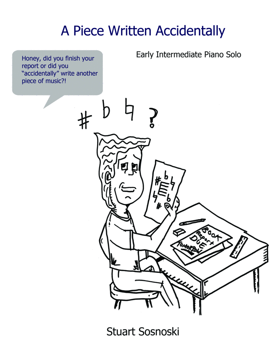 A Piece Written Accidentally Piano Method scores gallery preview page 1