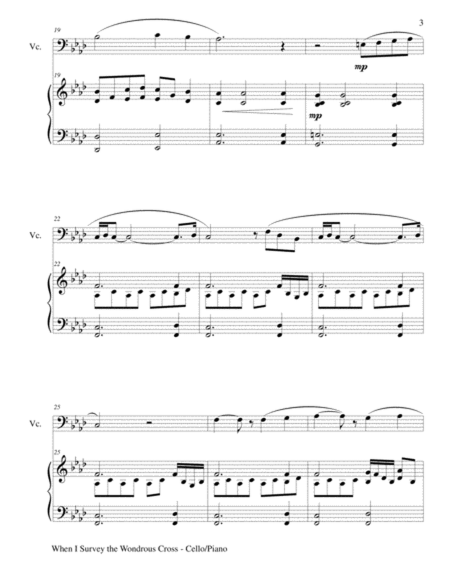 EASTER Cello (6 Easter hymns for Cello & Piano with Score/Parts) image number null