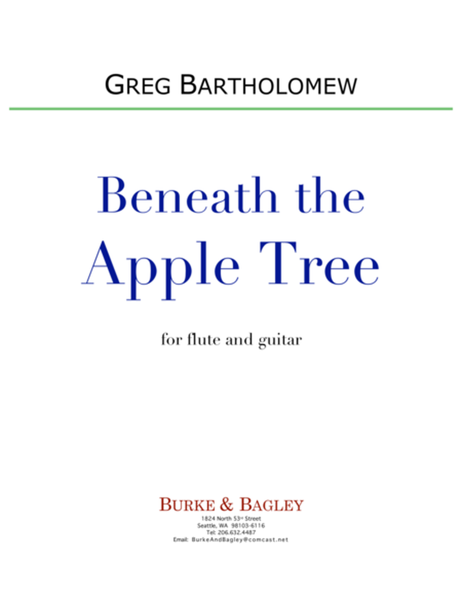 Beneath the Apple Tree (flute & guitar) image number null