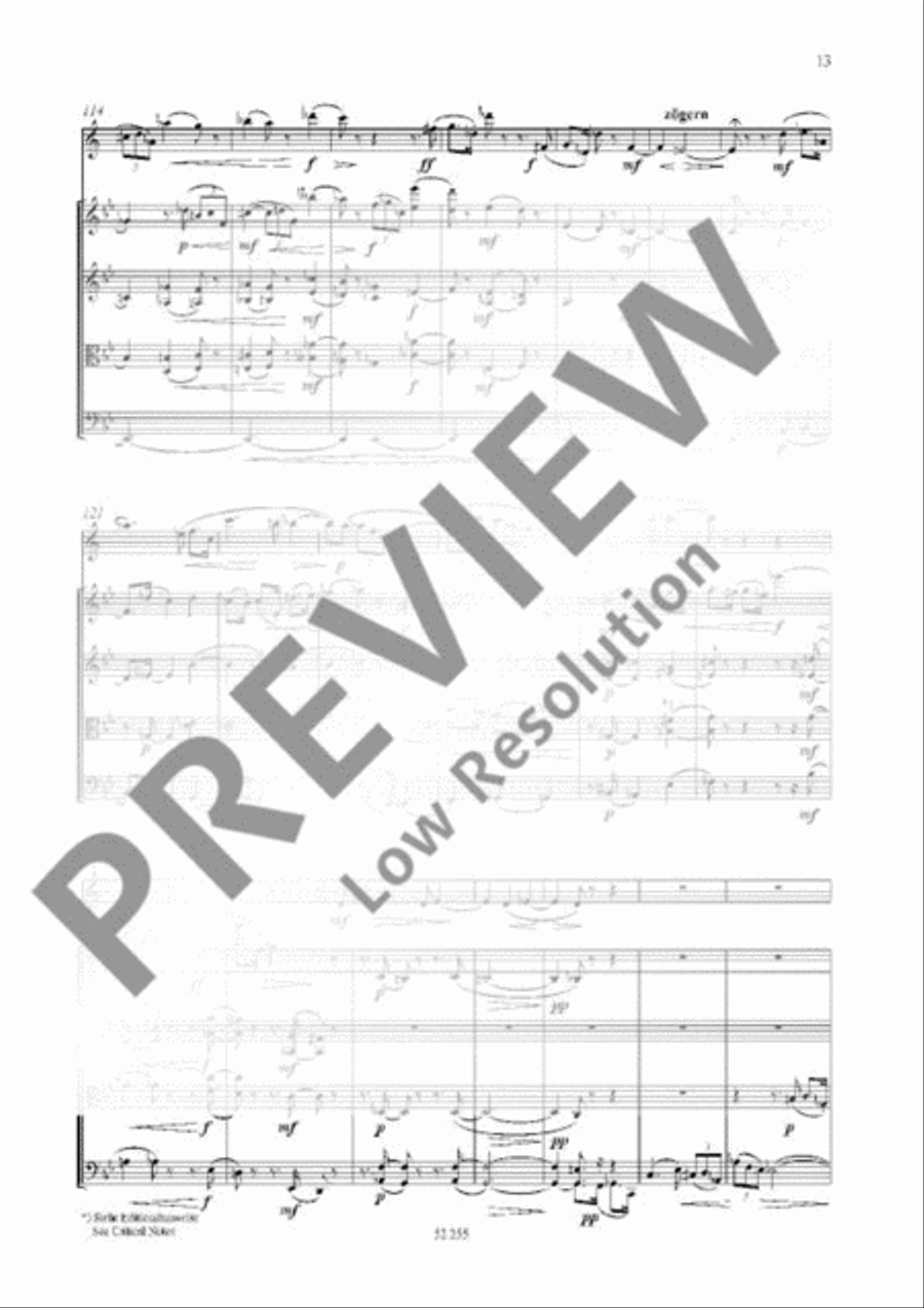 Quintet Clarinet scores gallery preview page 12