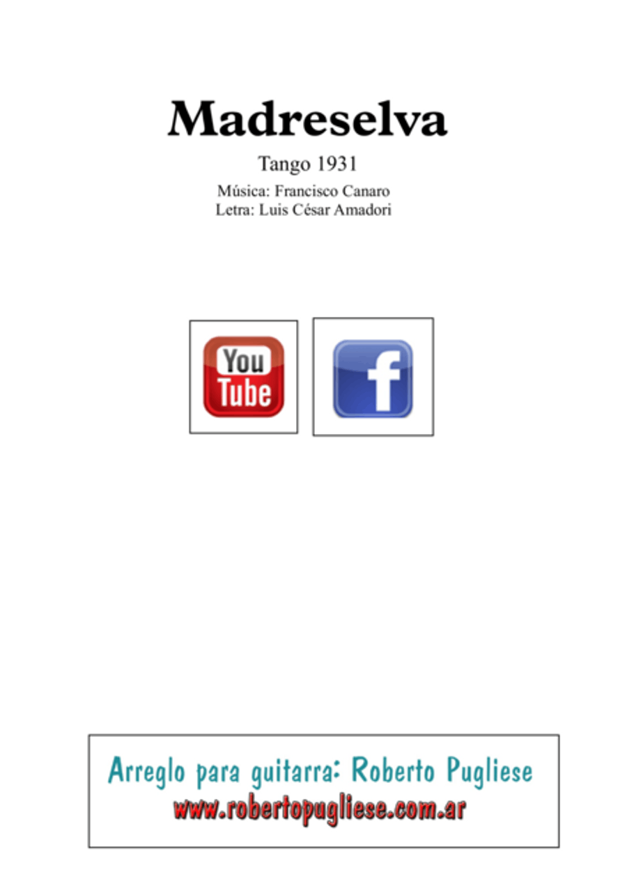 Madreselva - Tango (Canaro - Amadori) Classical Guitar scores gallery preview page 2