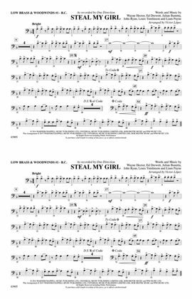Steal My Girl: Low Brass & Woodwinds #1 - Bass Clef