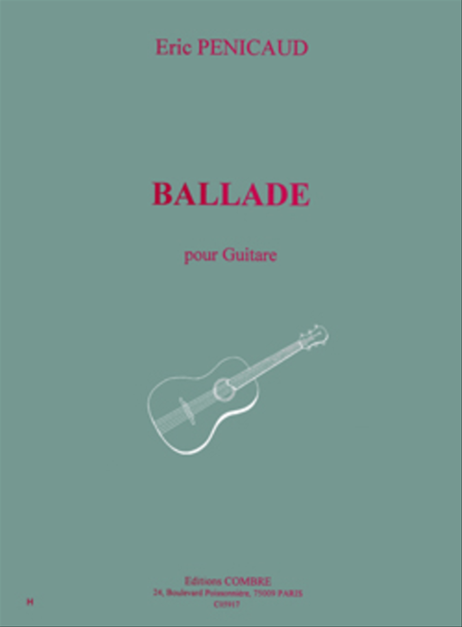 Ballade Acoustic Guitar scores gallery preview page 1