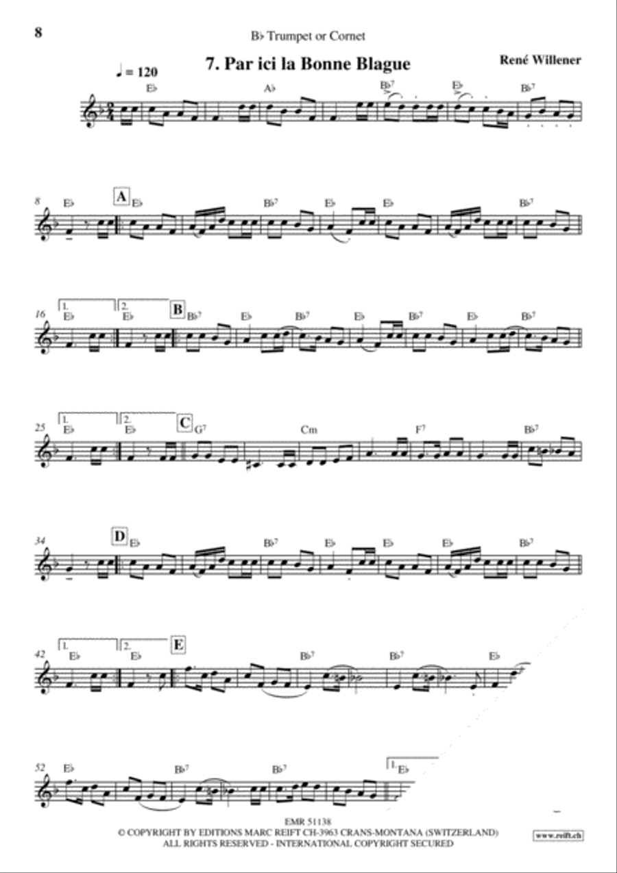 La Fete au Chalet Volume 3 Cornet scores gallery preview page 9