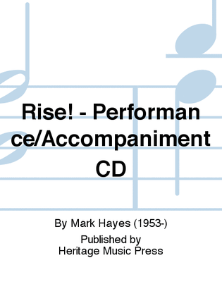 Book cover for Rise! - Performance/Accompaniment CD
