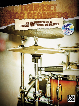 Book cover for Drumset for Beginners