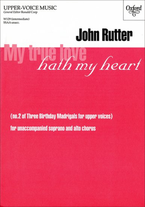Book cover for My true love hath my heart