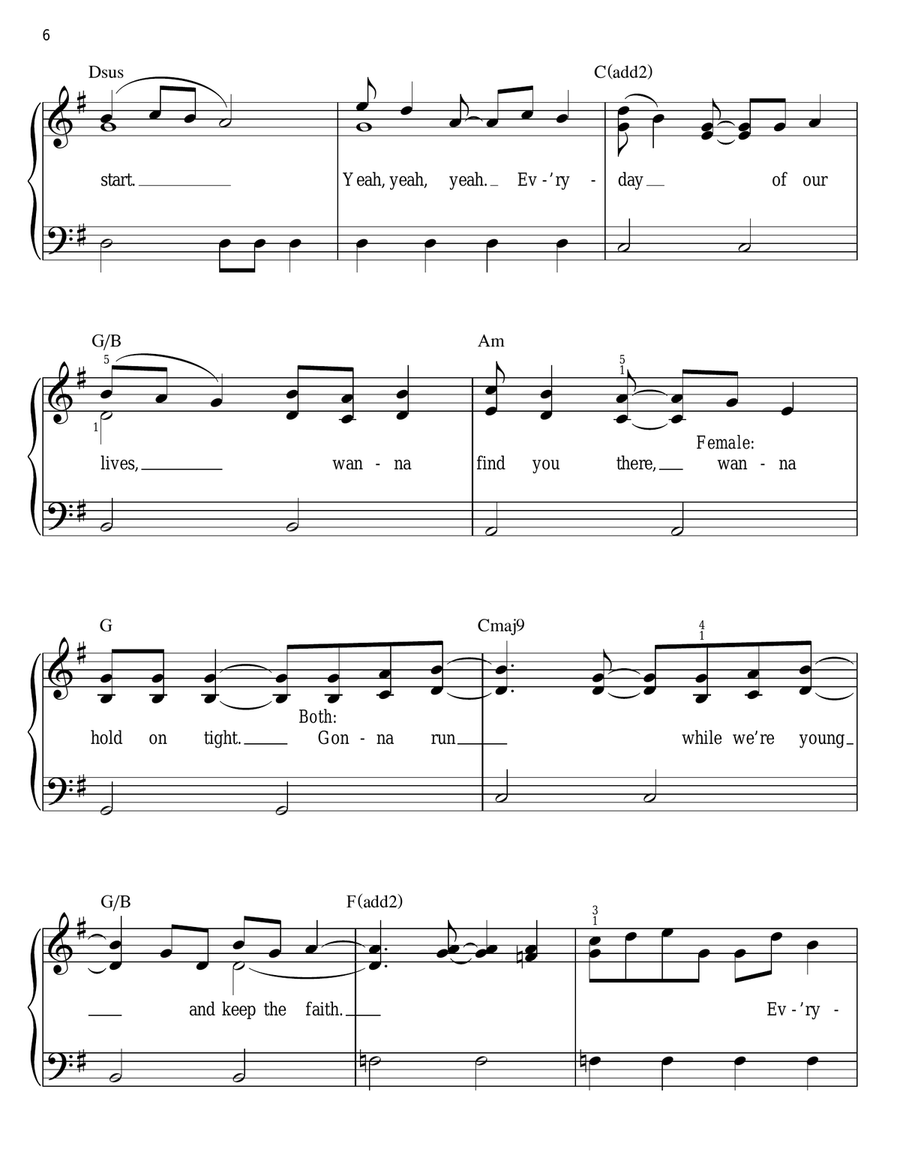 Everyday Easy Piano scores gallery preview page 6