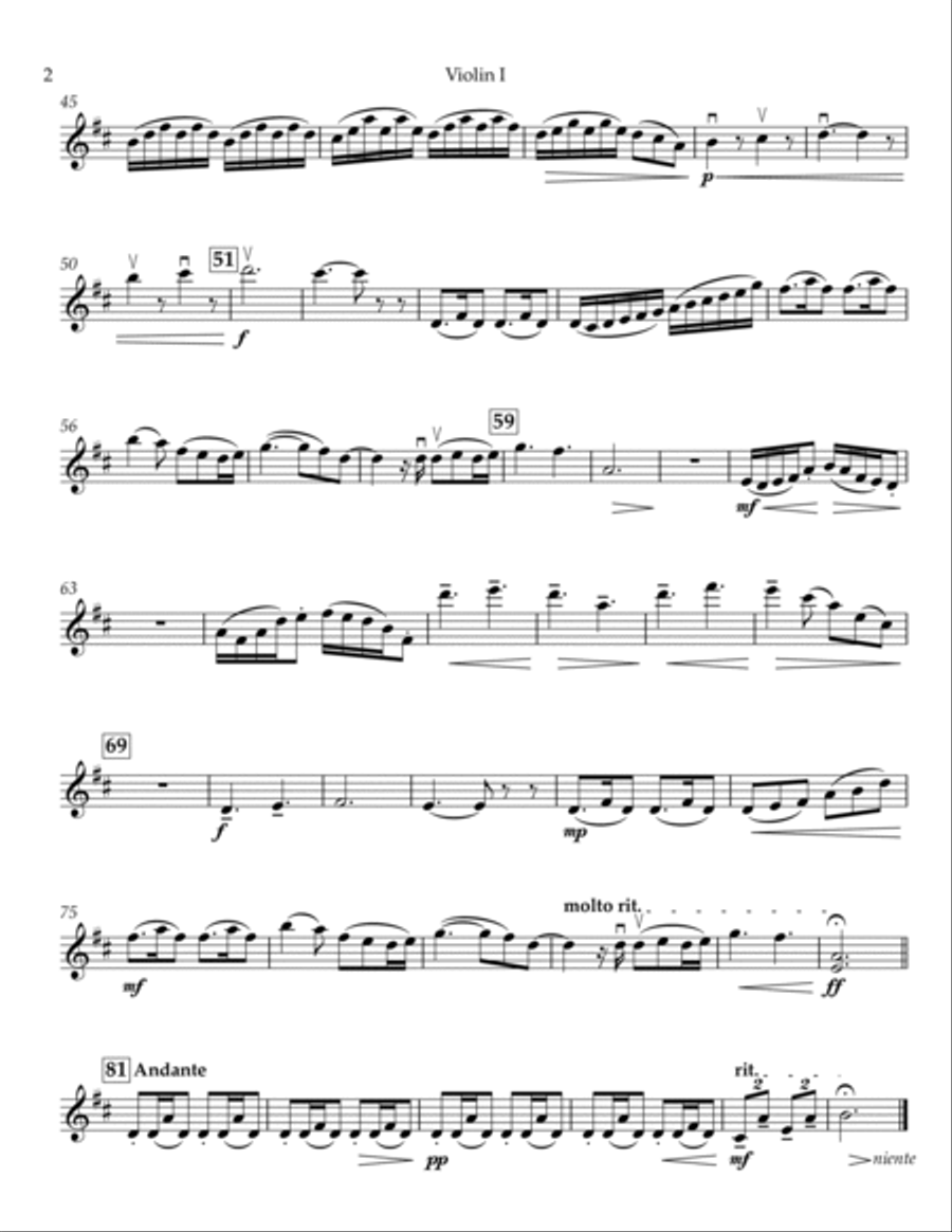 A Thousand Years String Quartet scores gallery preview page 2