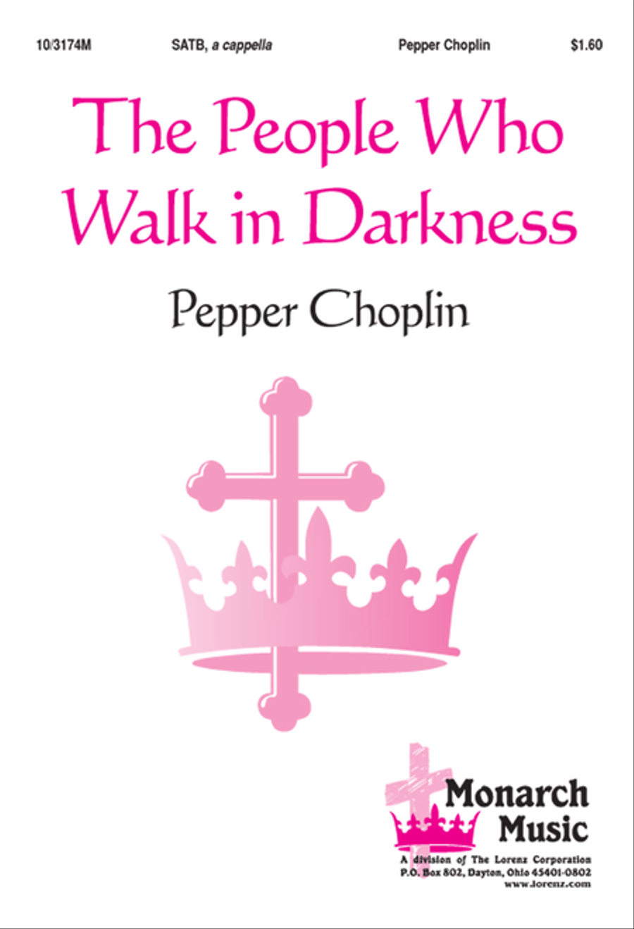 The People Who Walk in Darkness 4-Part scores gallery preview page 1