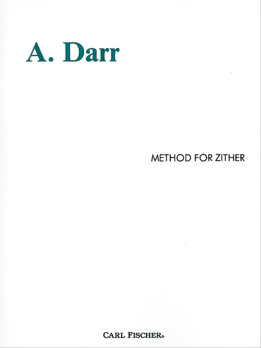 Method For Zither Zither scores gallery preview page 1