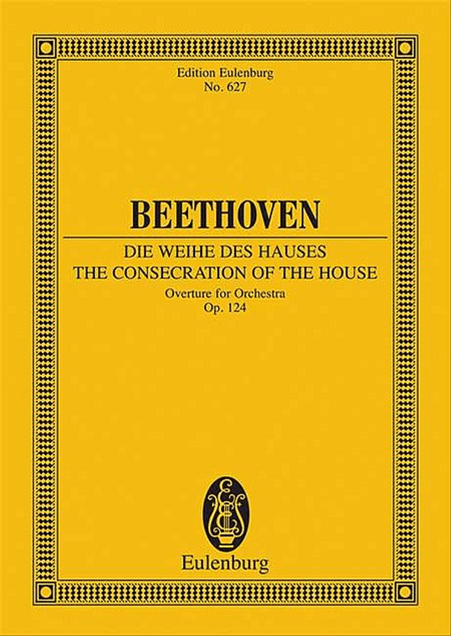 Consecration of the House Orchestra scores gallery preview page 1