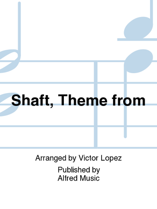 Book cover for Shaft, Theme from