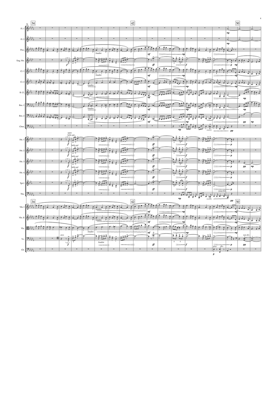Lincolnshire Posy Lincolnshire Posy Full Orchestra scores gallery preview page 5