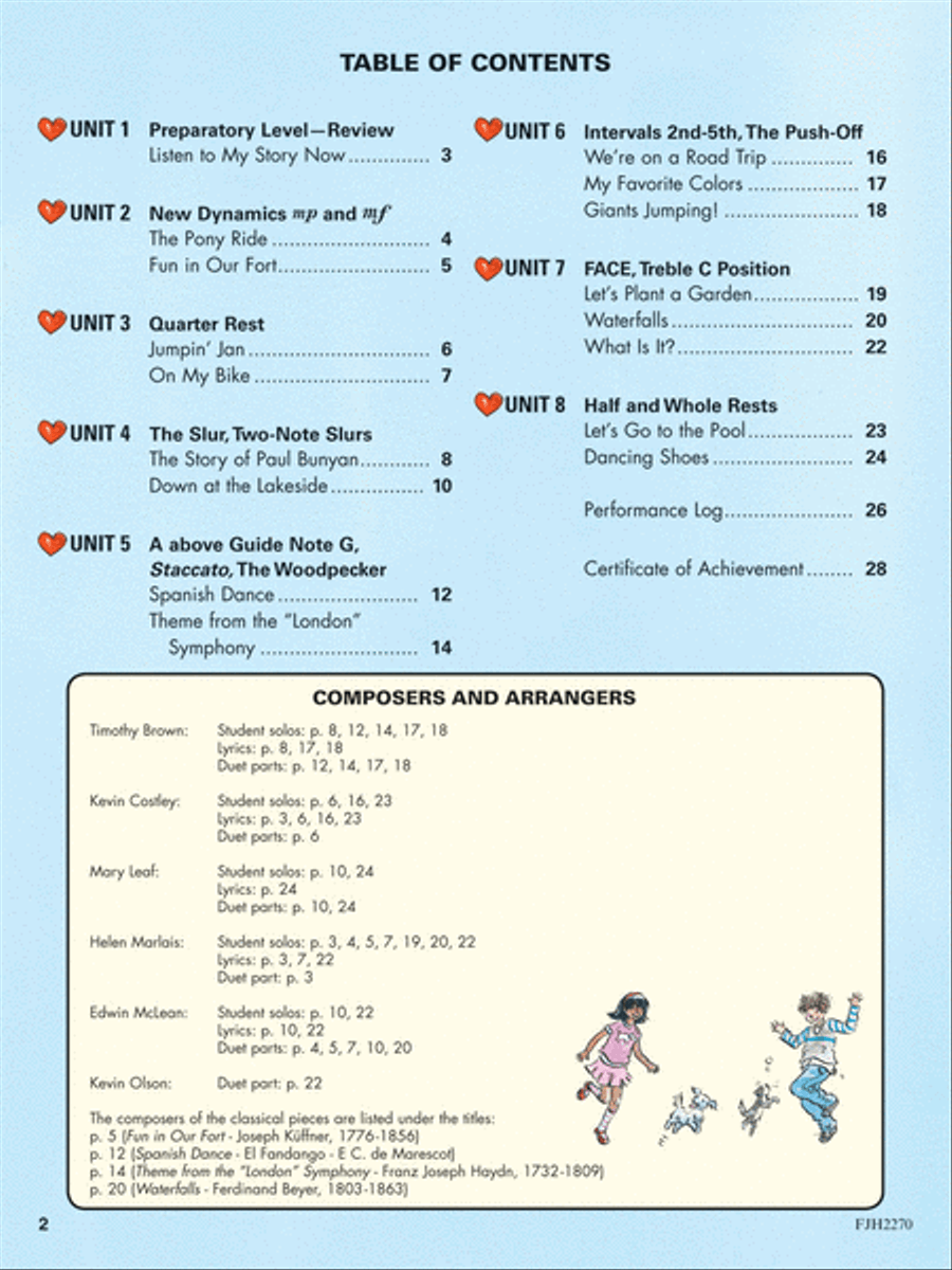 Succeeding at the Piano, Recital Book - Grade 1A (2nd Edition) Piano Method scores gallery preview page 3