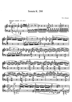 Mozart Sonata K. 280 in F Major