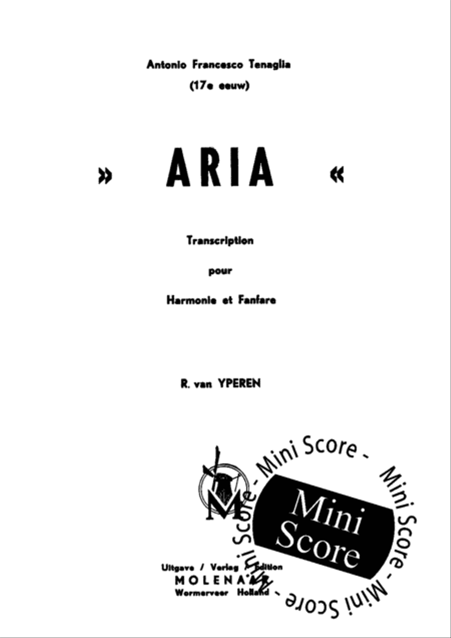 Aria Fanfare Band scores gallery preview page 3
