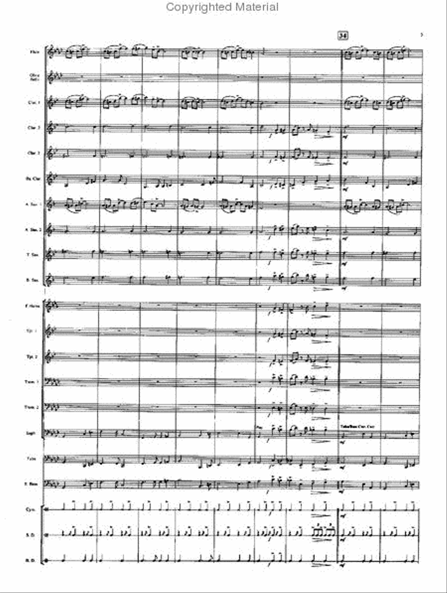 Woodwind Marmalade Woodwind Marmalade Concert Band scores gallery preview page 5