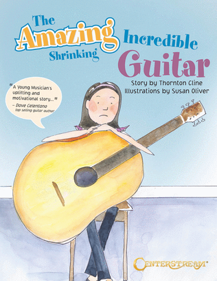 Book cover for The Amazing Incredible Shrinking Guitar