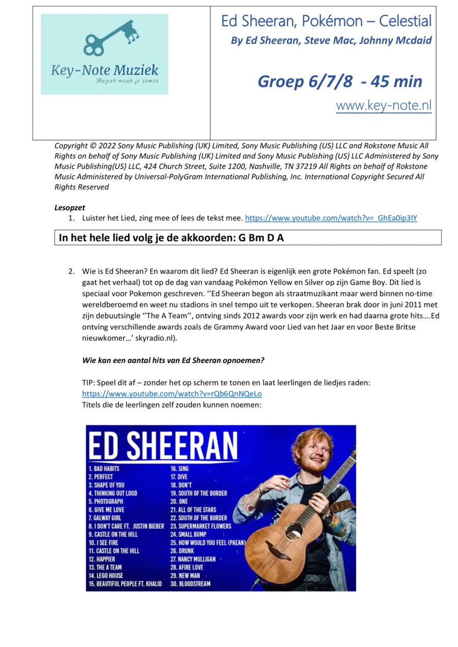 Celestial Orff Instrument scores gallery preview page 1