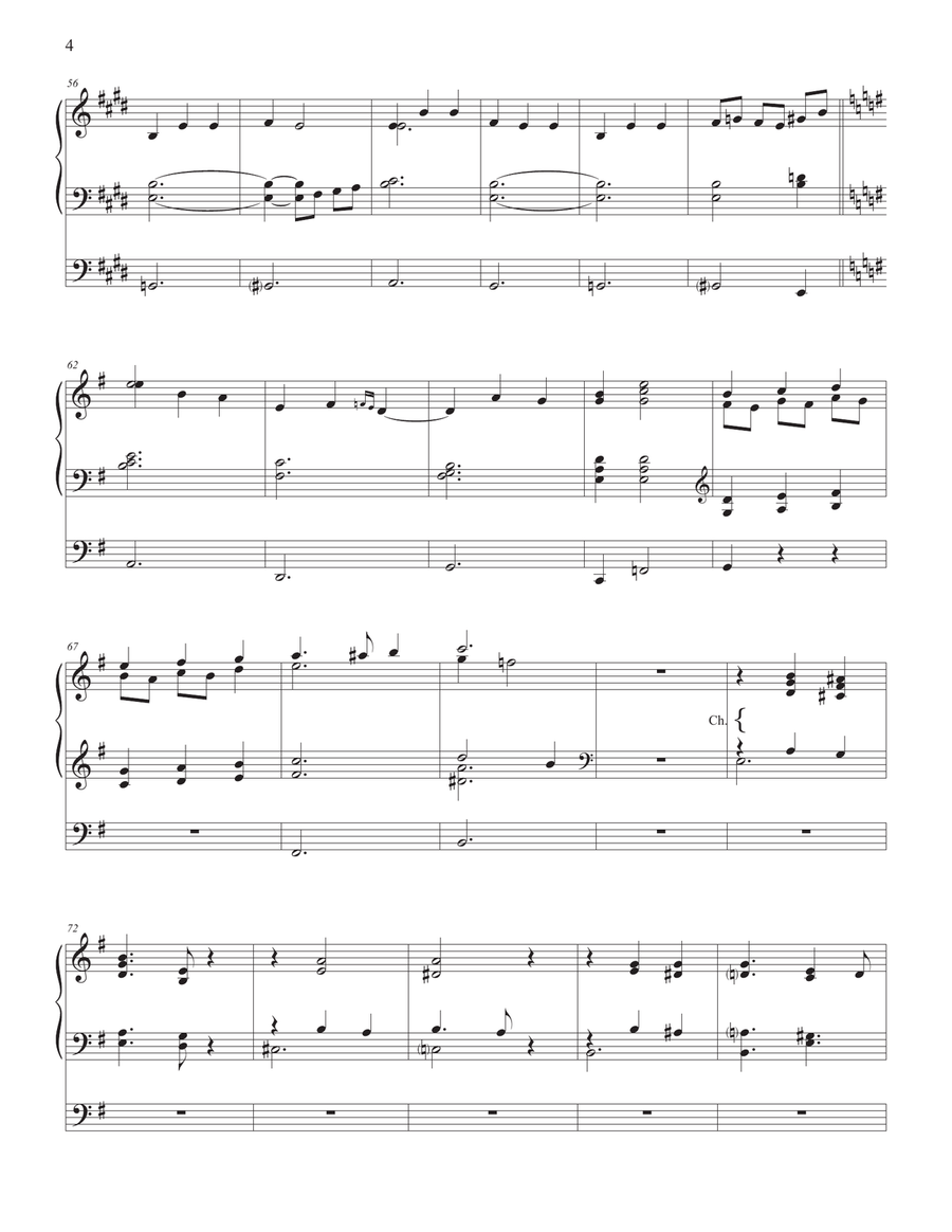 My Favorite Things Organ Solo scores gallery preview page 5