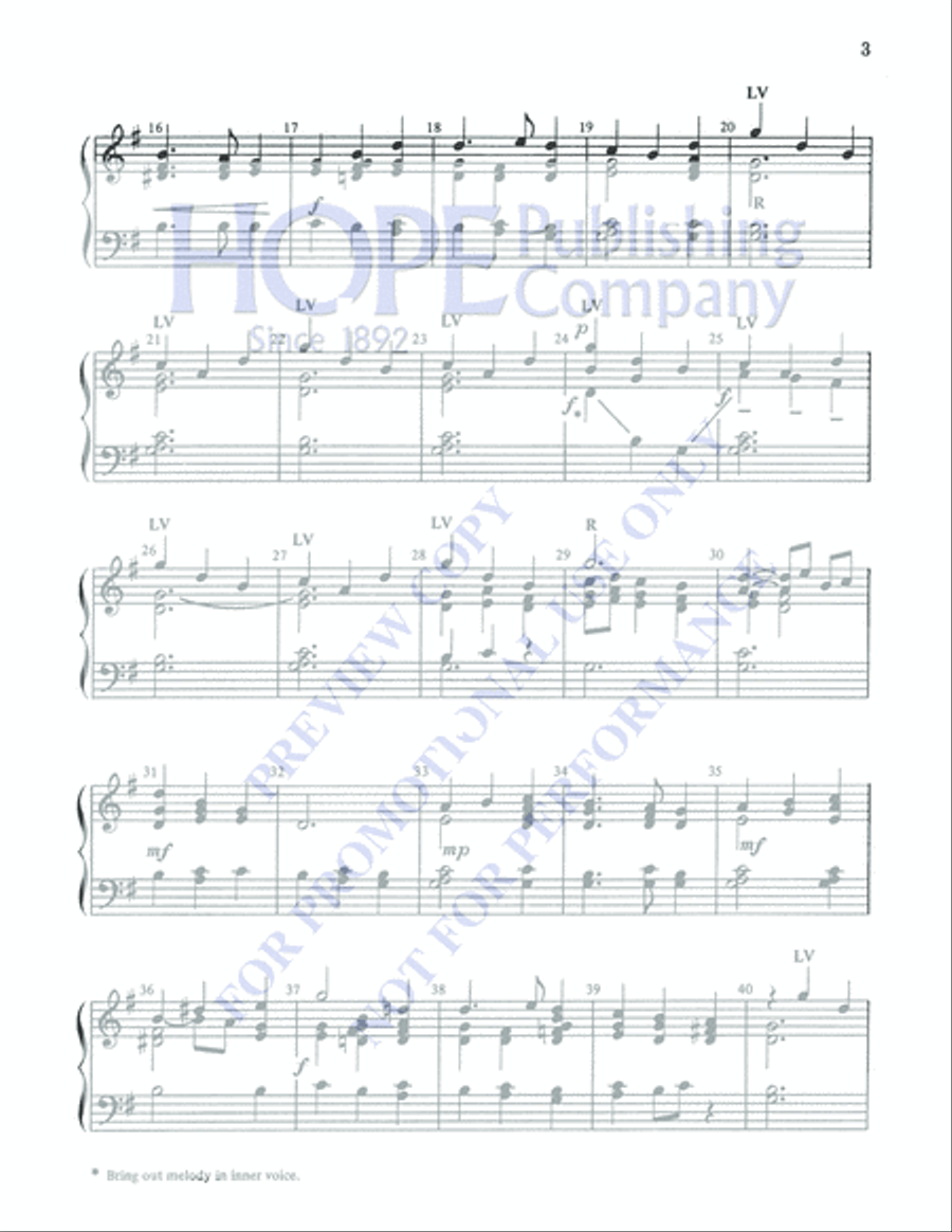 Come Thou Almighty King Come Thou Almighty King 2-Octaves scores gallery preview page 3