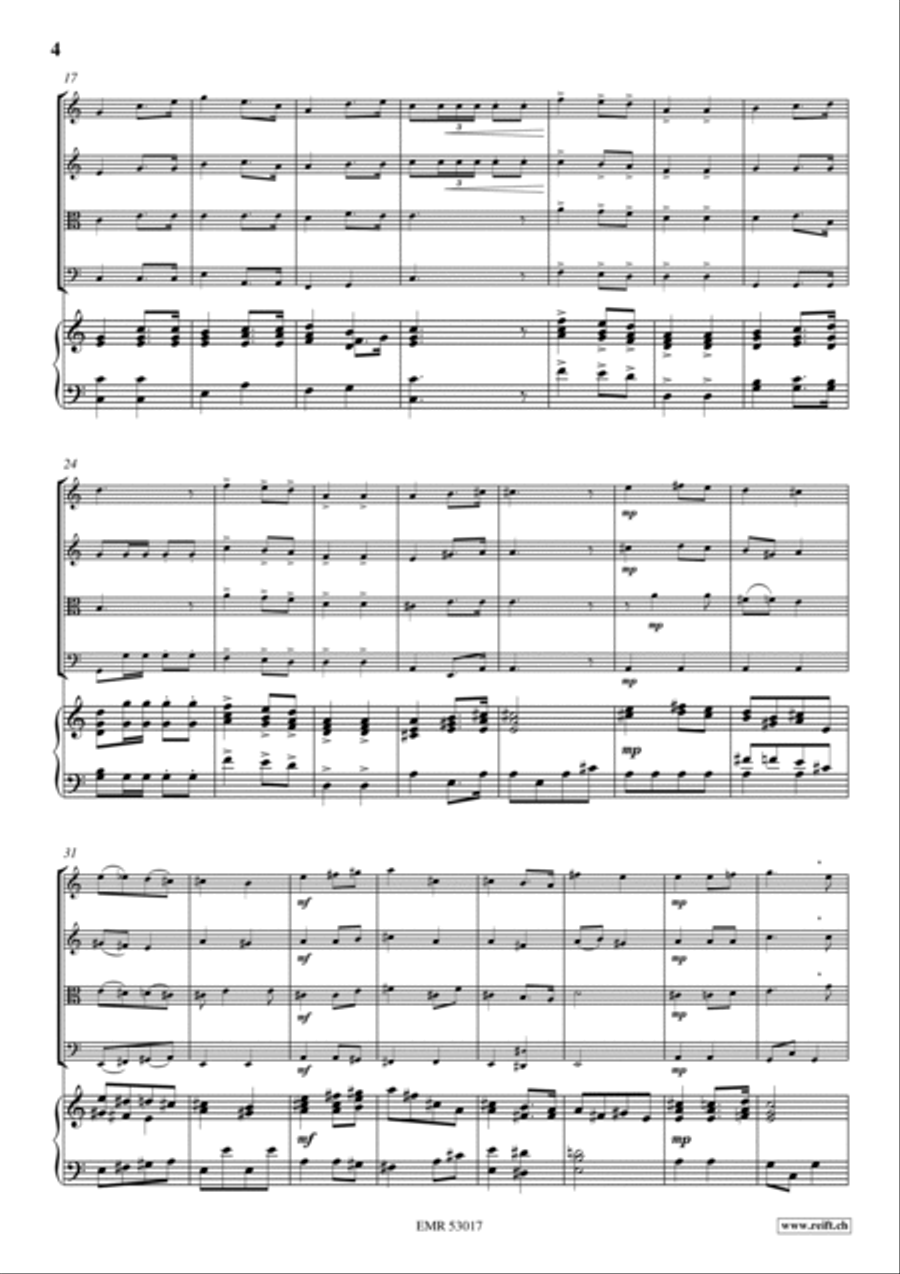 Wedding Music Volume 1 String Quartet scores gallery preview page 3