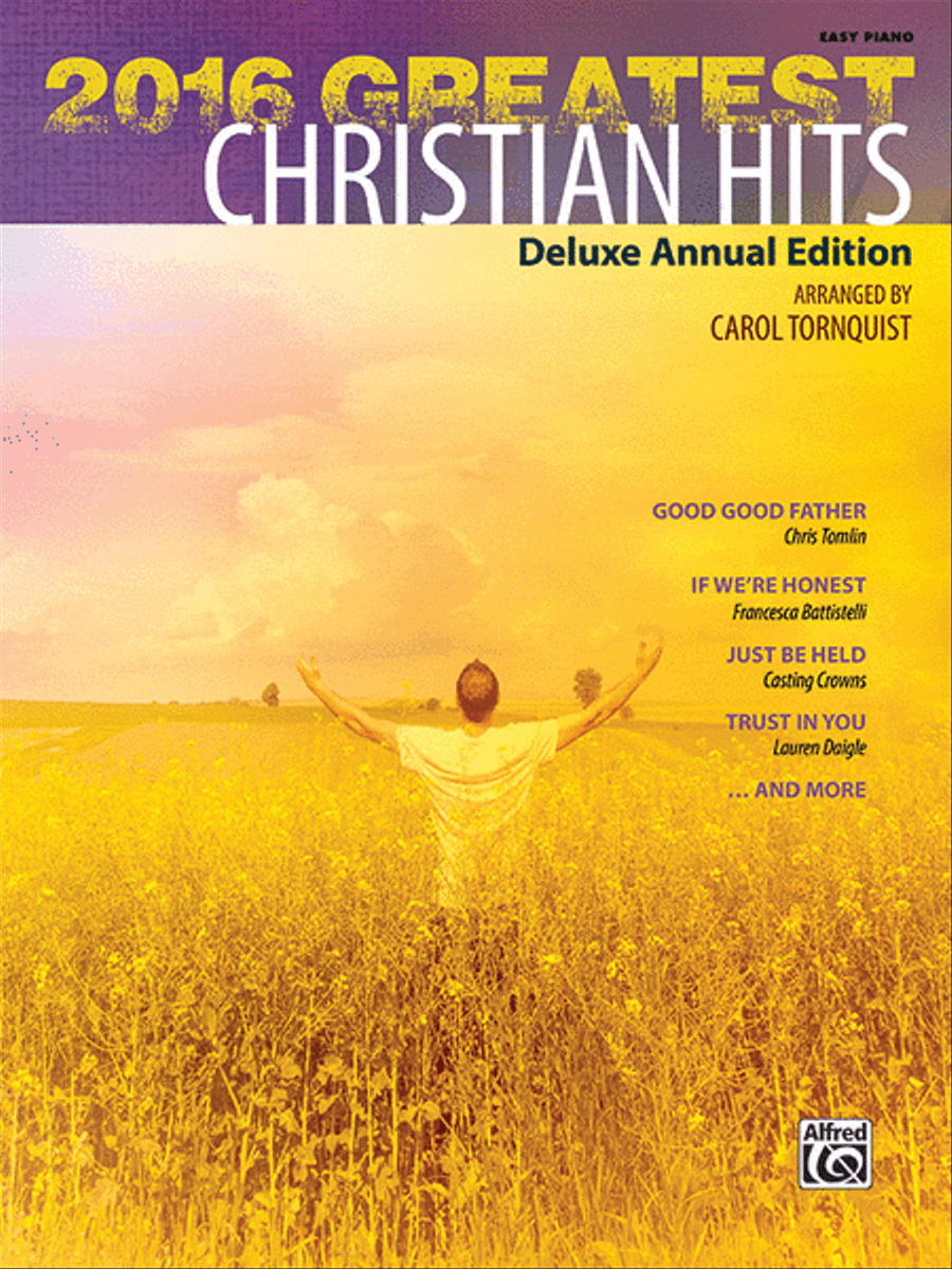2016 Greatest Christian Hits Easy Piano scores gallery preview page 1