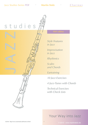Jazz Studies Clarinet PDF-Edition