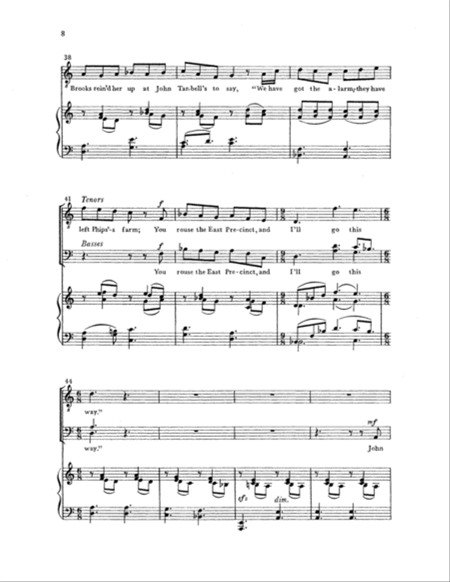 The Ballad of the Bridge TB scores gallery preview page 5