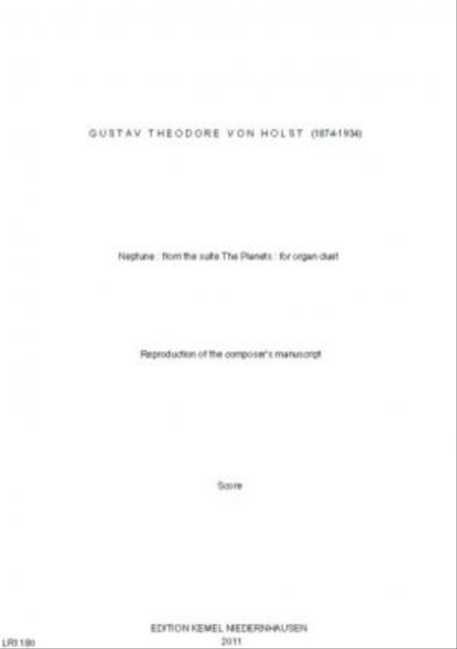 Neptune Organ scores gallery preview page 1