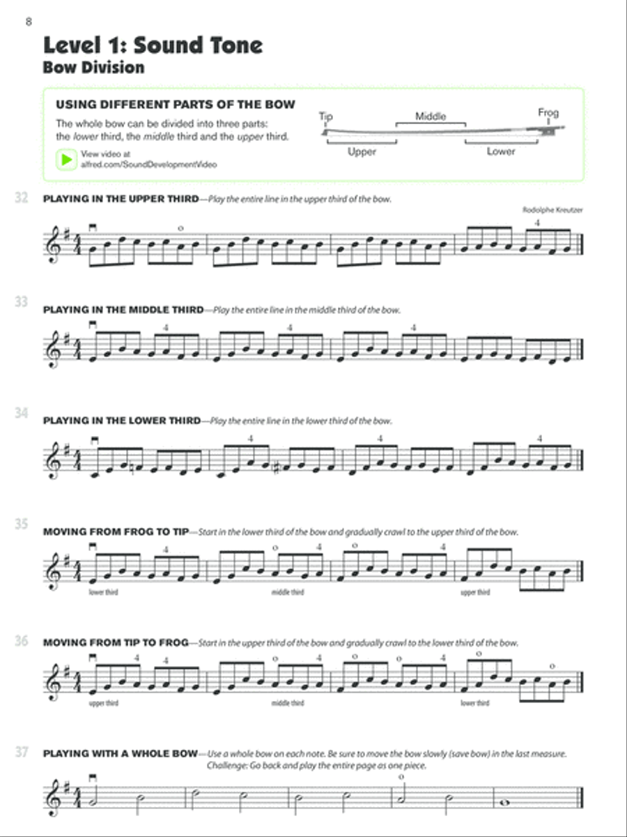 Sound Innovations for String Orchestra -- Sound Development Chamber Orchestra scores gallery preview page 5