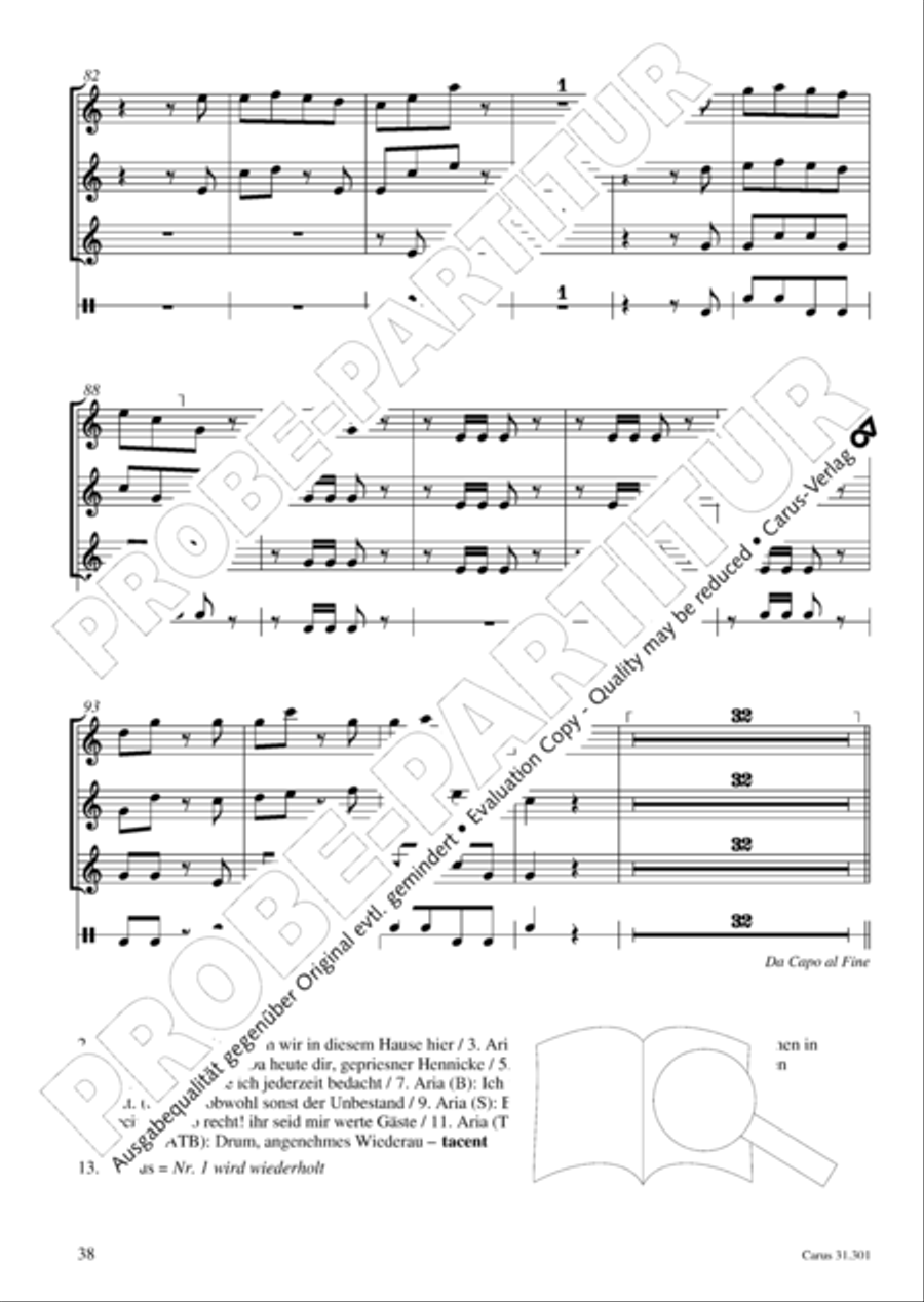 Bach for Brass 1: Cantatas I Voice scores gallery preview page 47