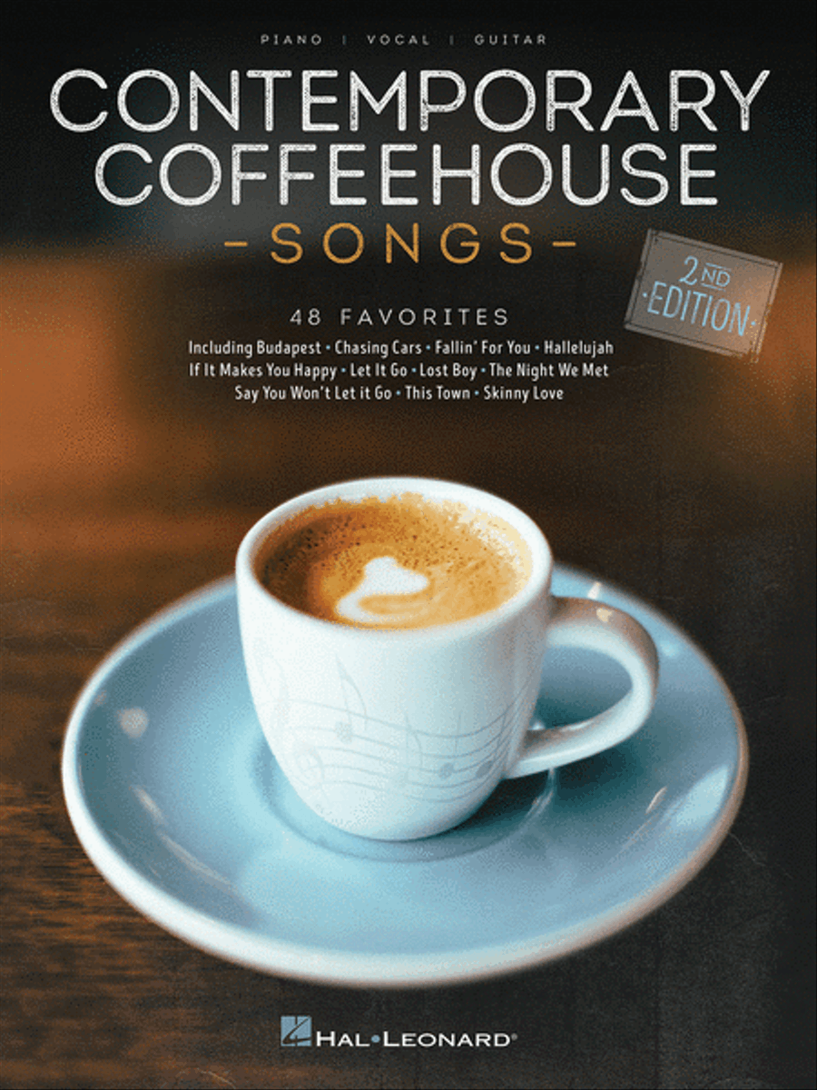 Contemporary Coffeehouse Songs - 2nd Edition Piano, Vocal, Guitar scores gallery preview page 1