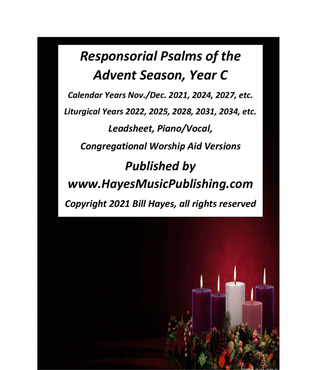 Responsorial Psalms for Advent Year C (book)