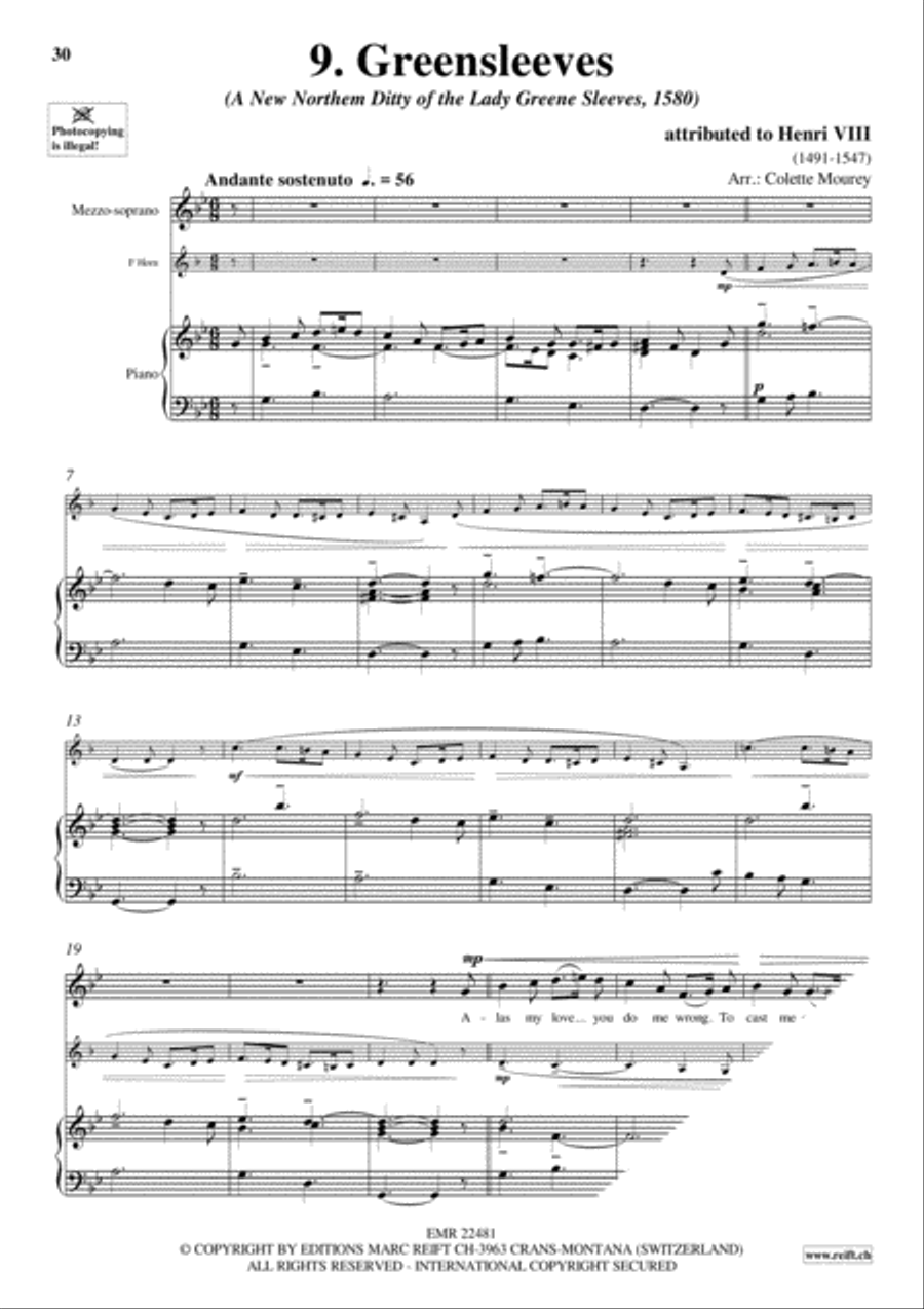 20 Greatest Duets Mezzo-Soprano Voice scores gallery preview page 11
