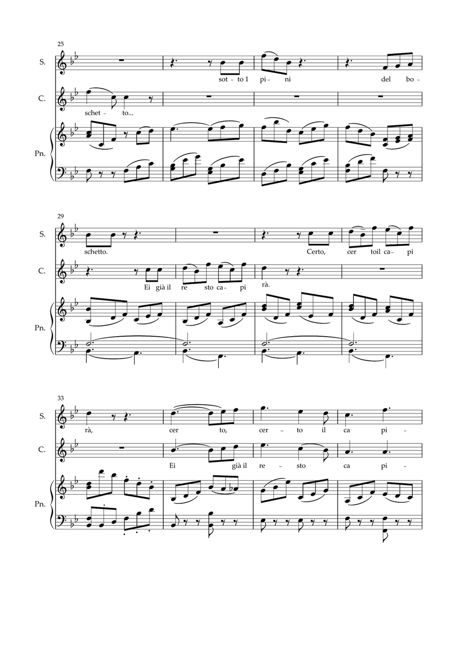 Sull' aria Sull' aria Voice Solo scores gallery preview page 3