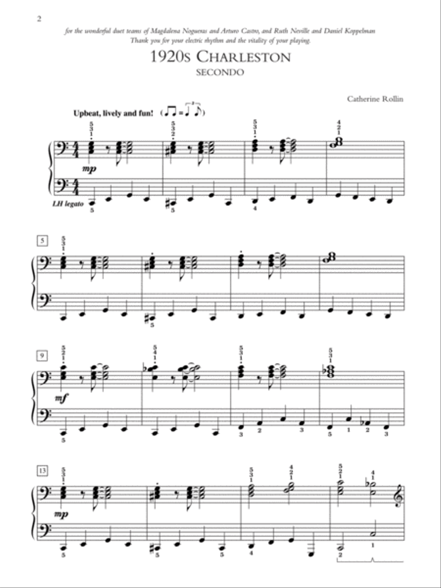 Dances for Two, Book 2 Small Ensemble scores gallery preview page 3